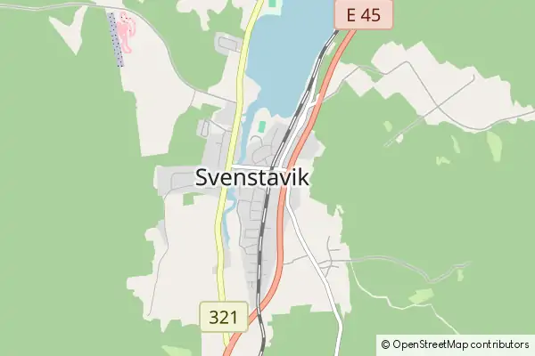 Mapa Svenstavik