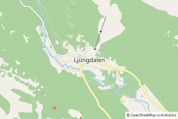 Mapa Ljungdalen