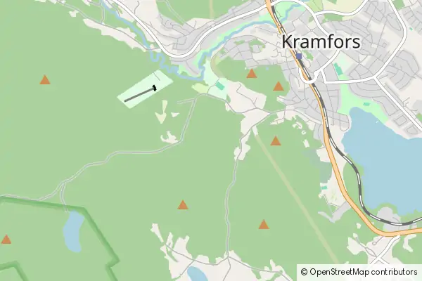 Mapa Kramfors Municipality