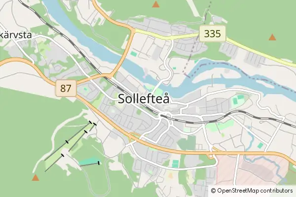 Mapa Sollefteå