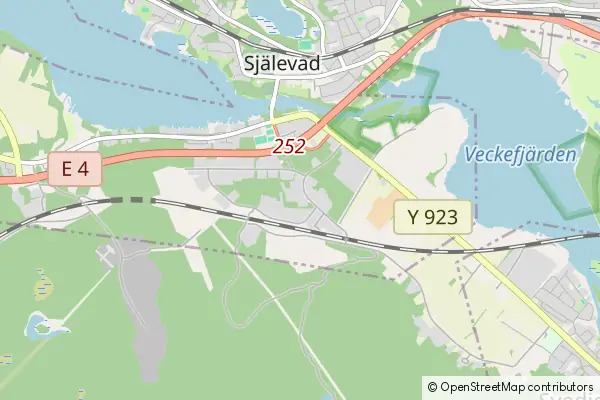 Mapa Själevad