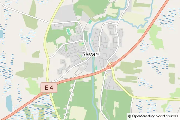 Mapa Sävar