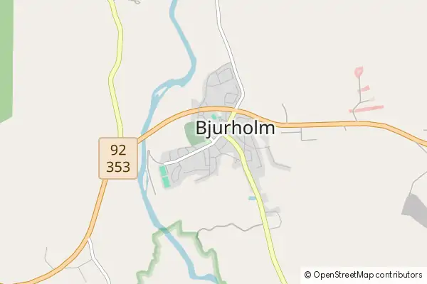 Mapa Bjurholm