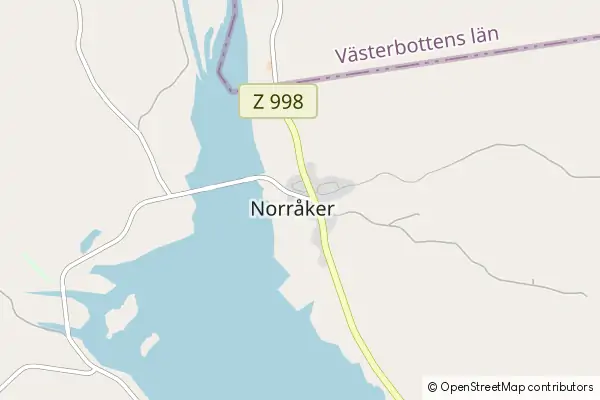 Mapa Norråker