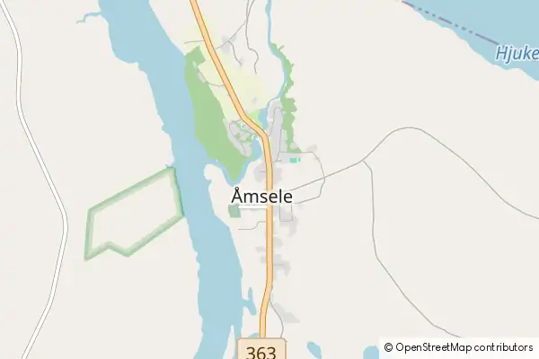 Mapa Åmsele