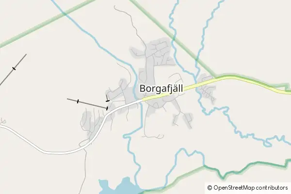 Mapa Borgafjall