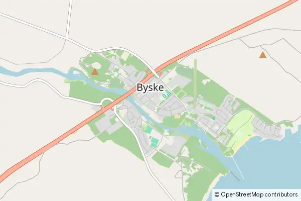 Mapa Byske