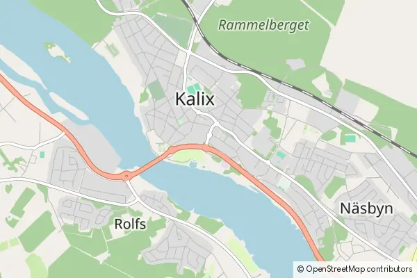 Mapa Kalix