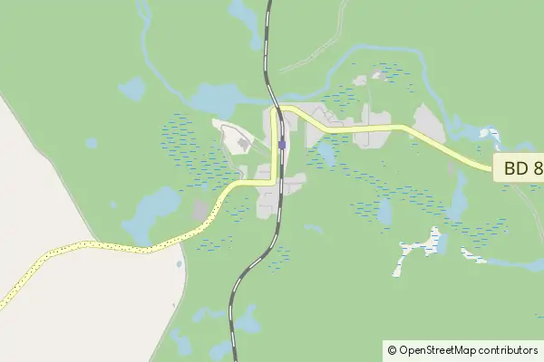 Mapa Nattavaara