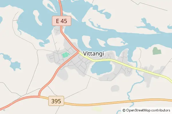 Mapa Vittangi