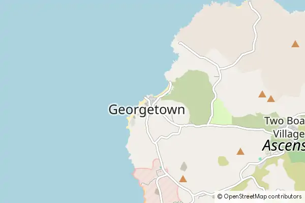 Mapa Georgetown