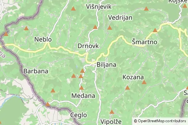 Mapa Dobrovo