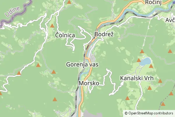 Mapa Kanal