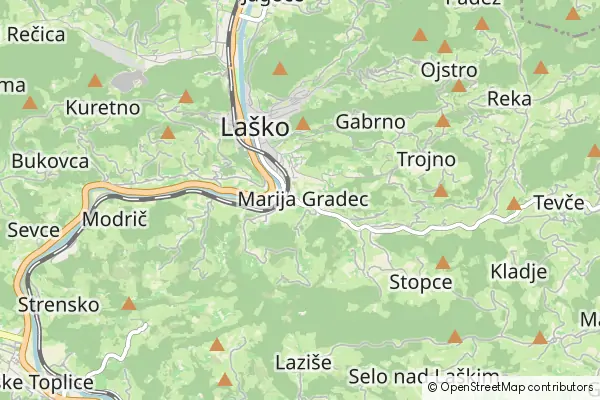 Mapa Marija Gradec