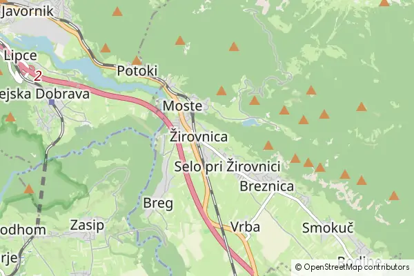 Mapa Žirovnica