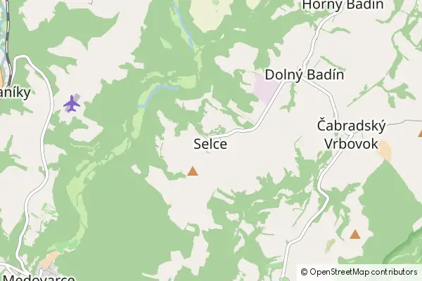 Mapa Selce