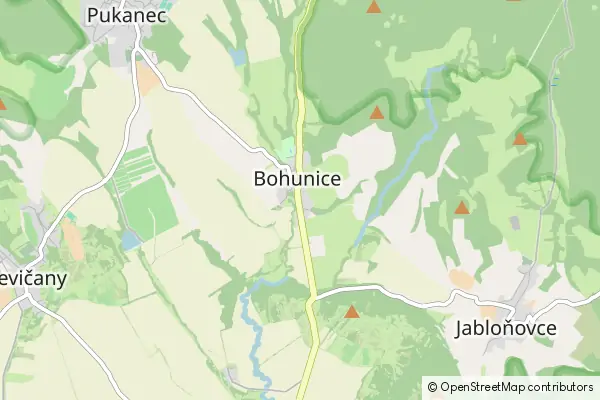 Mapa Bohunice