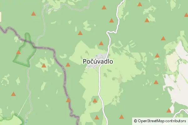 Mapa Počúvadlo