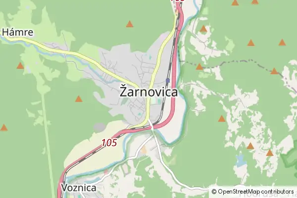 Mapa Žarnovica