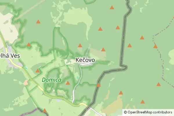 Mapa Kečovo