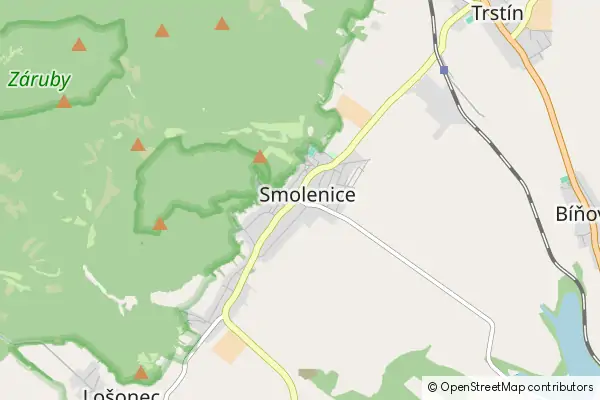 Mapa Smolenice