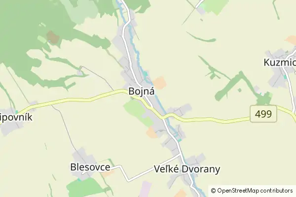 Mapa Bojná