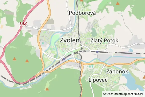 Mapa Zwoleń