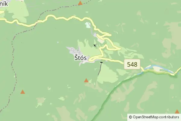 Mapa Štós