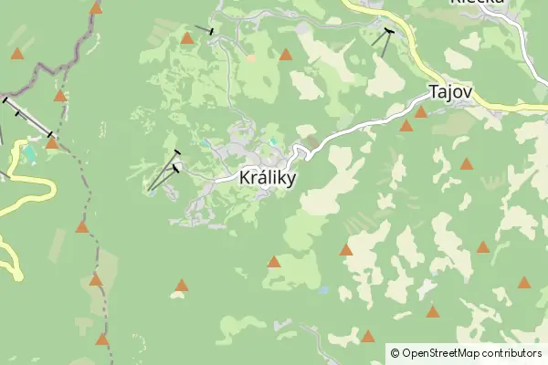 Mapa Králiky