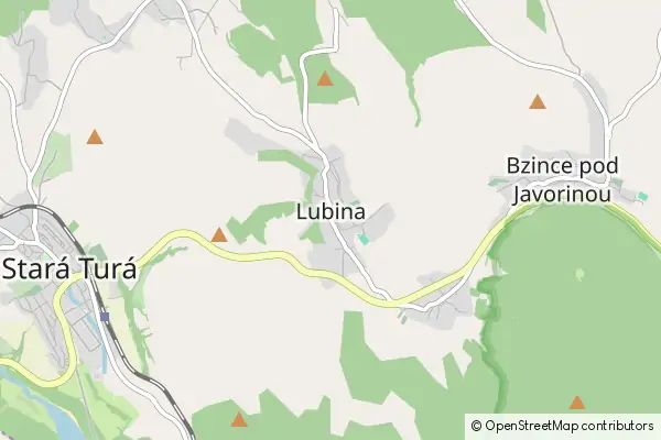 Mapa Lubina