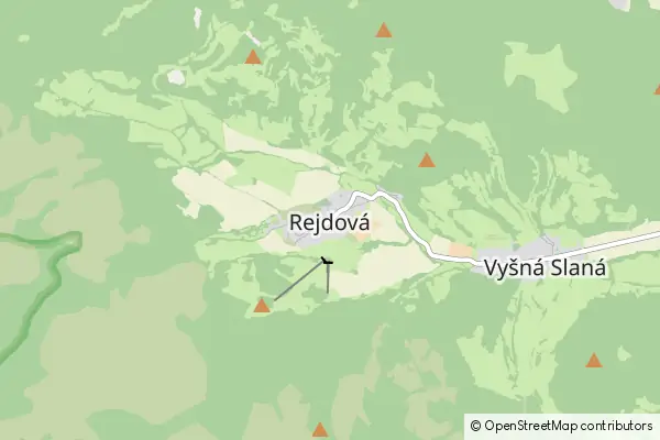 Mapa Rejdová