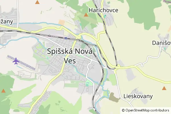 Mapa Spiska Nowa Wieś