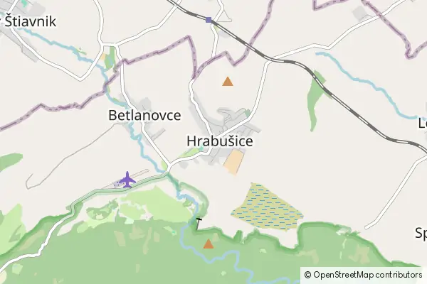 Mapa Hrabušice