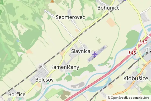 Mapa Slavnica