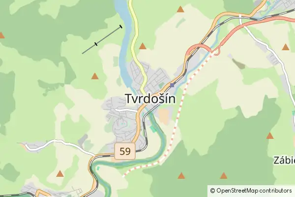 Mapa Twardoszyn