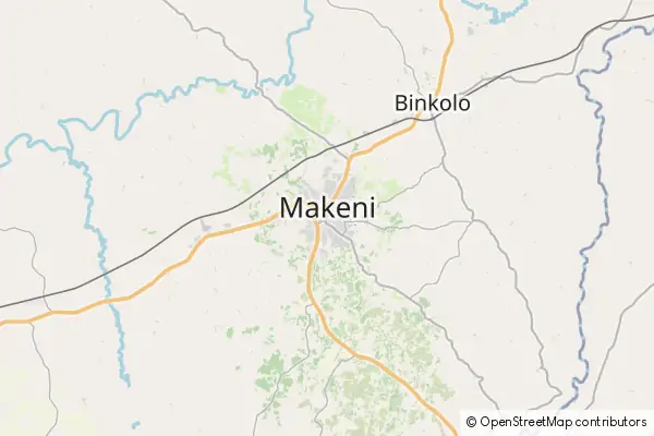 Mapa Makeni