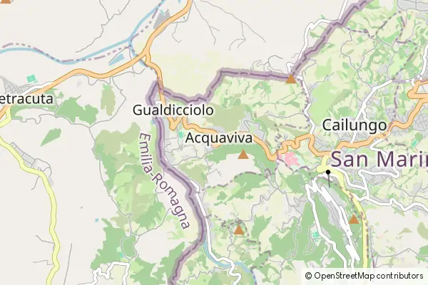 Mapa Acquaviva