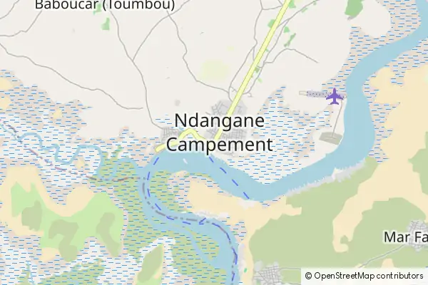 Mapa Ndangane