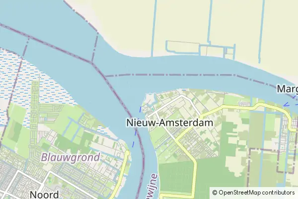 Mapa Nieuw Amsterdam