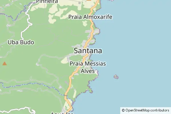 Mapa Santana