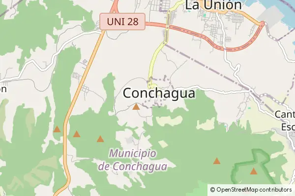 Mapa Conchagua