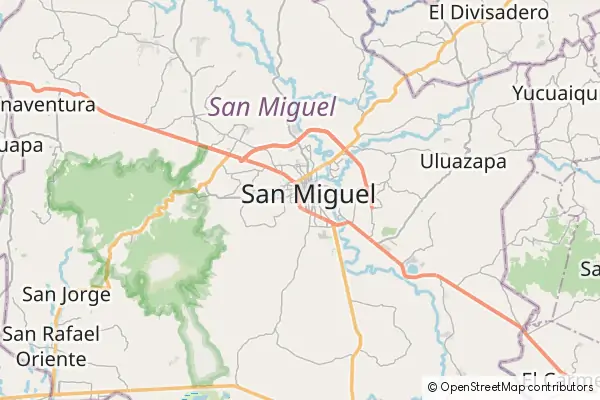 Mapa San Miguel