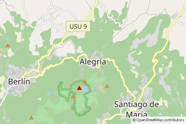 Mapa: Alegría • © OpenStreetMap contributors Mapa Alegría