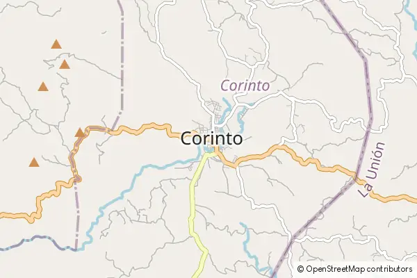 Mapa Corinto