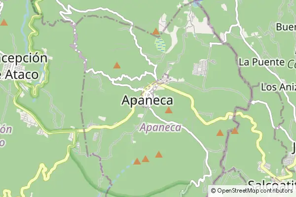 Mapa Apaneca