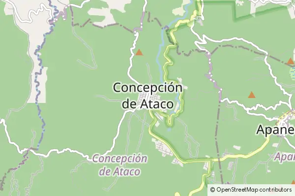 Mapa Concepción de Ataco