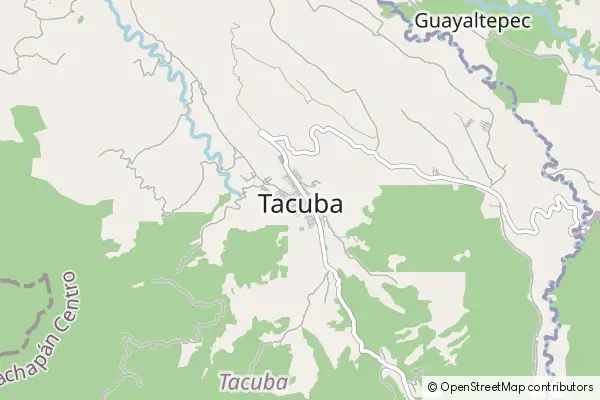 Mapa Tacuba