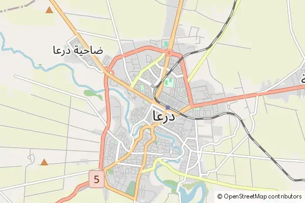 Mapa Daraa