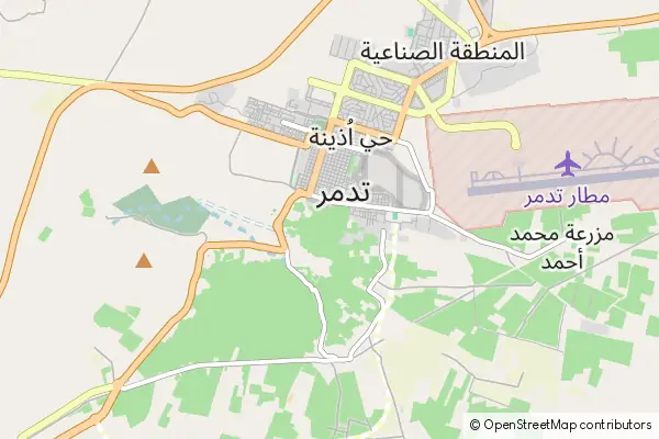 Mapa Palmyra