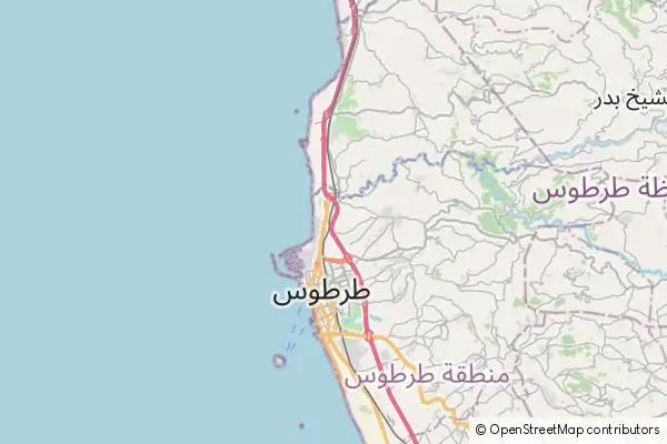 Mapa Tartous